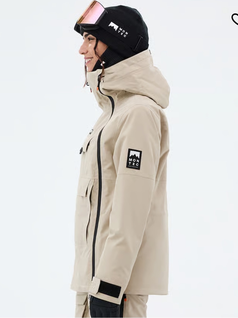 Montec | Doom W snowboard jacket in Sand / S